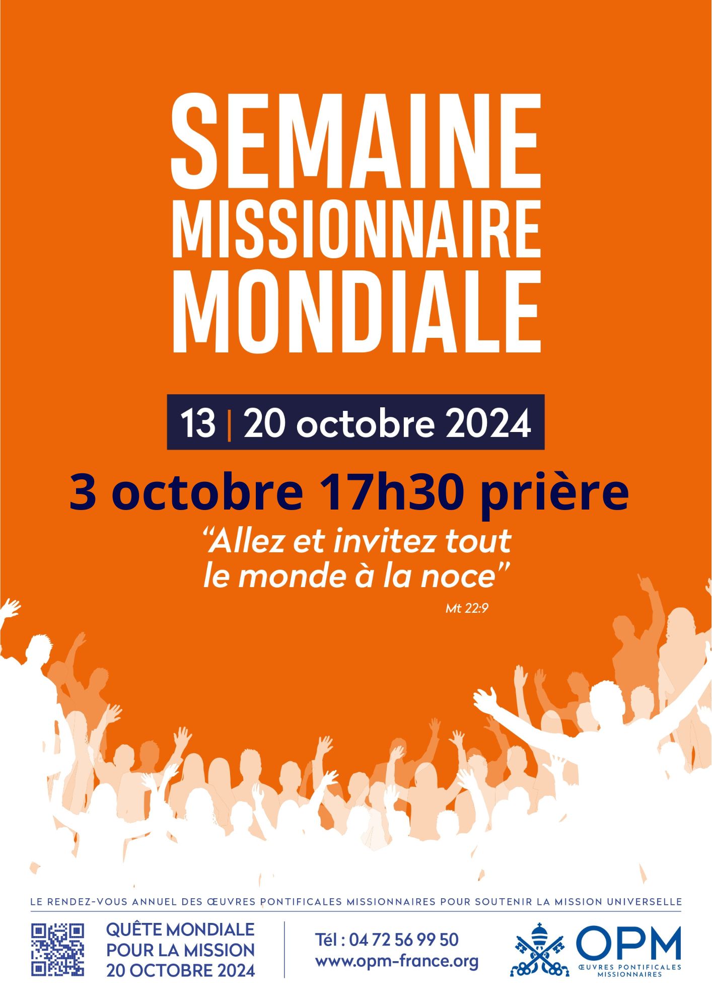 13-20 octobre 2024 : 98e semaine missionnaire mondiale