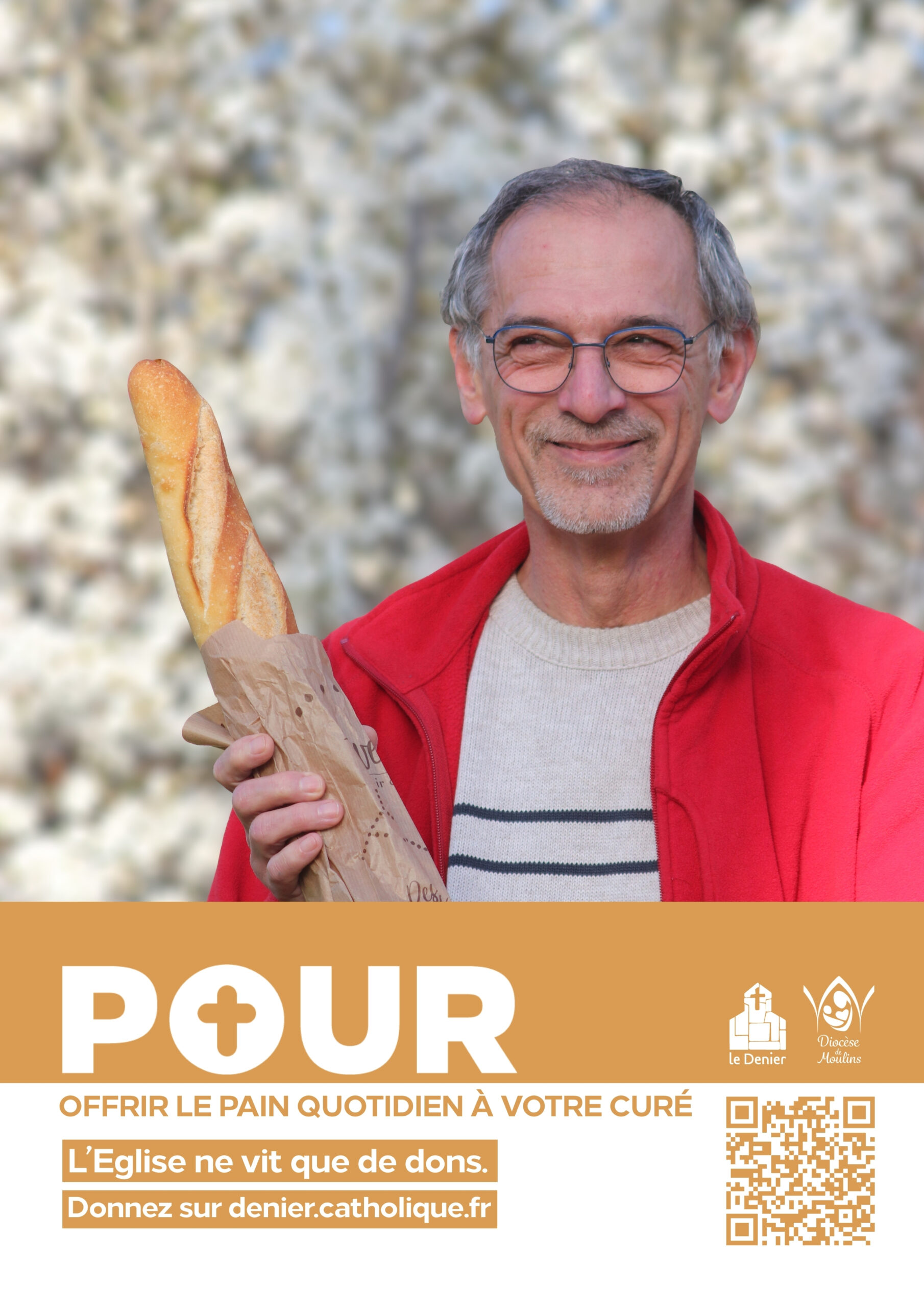 Offrir le pain quotidien à notre curé